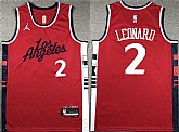 Men's Los Angeles Clippers #2 Kawhi Leonard Red Stitched Jersey,baseball caps,new era cap wholesale,wholesale hats
